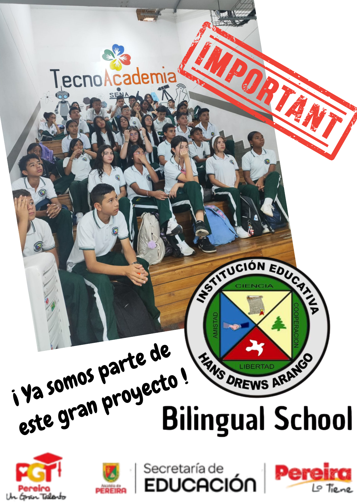 Ya Somos Parte De Este Gran Proyecto