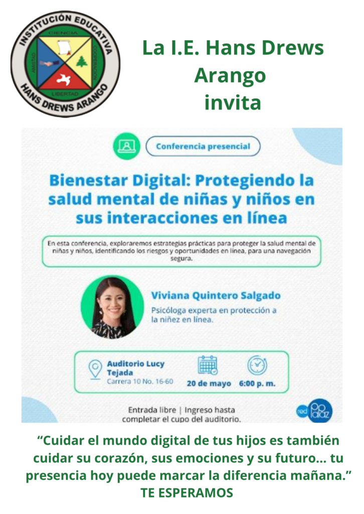 la i.e. hans drews arango invita